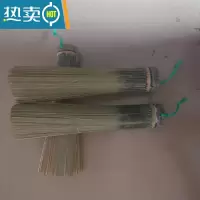敬平制作竹刷锅竹片洗锅刷清洁厨房用刷饭店酒店专用洗锅竹刷子 竹刷子带绳子3把