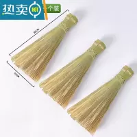 敬平竹刷子竹洗锅刷木柄刷子刷锅器洗锅厨房清洁用品洗碗刷 古田特产绿藤编竹刷[3把]大号