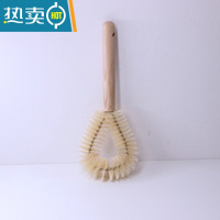 敬平20把锅刷厨房长柄清洁刷锅去污刷洗碗刷锅器水槽灶清洁刷 松木3个装。刷子