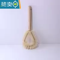 敬平20把锅刷厨房长柄清洁刷锅去污刷洗碗刷锅器水槽灶清洁刷 松木3个装。刷子