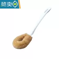 敬平锅刷厨房用刷锅炊帚洗锅器清洁去污不伤锅除垢油刷锅刷子 白色