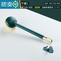 敬平刷锅器长柄锅刷洗碗刷不伤锅厨房专用清洁钢丝球刷子家用 墨绿长柄-含1个清洁球•送挂钩