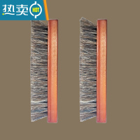 敬平金鸡马鬃毛刷实木软毛刷马毛鞋刷擦鞋油洗鞋刷绒皮刷猪毛抛光刷子 3号 大号马毛刷。 2把装