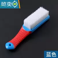 敬平鞋刷软毛不伤鞋家用衣服清洁洗衣刷多功能刷鞋子器洗鞋专用刷子 纳米鞋刷[蓝色]