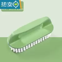 敬平鞋刷软毛不伤鞋家用清洁刷子衣服洗鞋器板刷鞋刷子洗衣刷 绿色