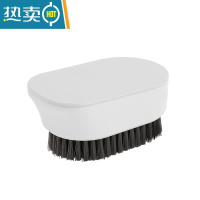 敬平鞋刷洗鞋鞋刷子家用器板刷洗衣服软毛刷子洗鞋子洗衣刷子家用 灰白色(洗衣刷)