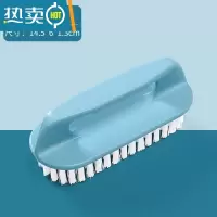 敬平鞋刷软毛不伤鞋家用清洁刷子衣服洗鞋器板刷鞋刷子洗衣刷 蓝色