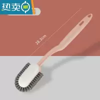 敬平鞋刷软毛不伤鞋家用多功能洗衣洗鞋子专用刷小白鞋清洁器鞋刷子 [升级款]藕粉