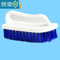 敬平硬毛洗衣服刷鞋刷家用清洁刷衣刷地板脚垫多用家务清洗去污刷子 3支装8003衣刷