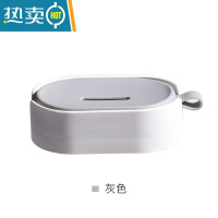 敬平家用厨房台面瓷砖多功能可替换海绵刷卫生间洗手池浴缸墙壁清洁刷 灰色刷子