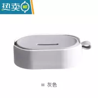 敬平家用厨房台面瓷砖多功能可替换海绵刷卫生间洗手池浴缸墙壁清洁刷 灰色刷子