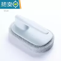 敬平浴缸刷清洁刷卫生间器地板刷瓷砖浴室厕所地砖洗漱台刷子 清新蓝