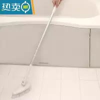 敬平山崎SATTO浴室地砖瓷砖浴缸清洁刷子地板刷墙刷 卫生间洗地刷 白色套装