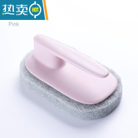 敬平浴缸刷清洁刷卫生间器地板刷瓷砖浴室厕所地砖洗漱台刷子 樱花粉