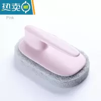 敬平浴缸刷清洁刷卫生间器地板刷瓷砖浴室厕所地砖洗漱台刷子 樱花粉