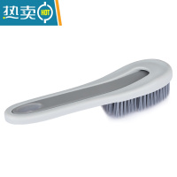 敬平多用家用洗鞋刷组合子母清洁刷浴室刷厨房洗地刷洗衣刷套装 灰色1个装刷子