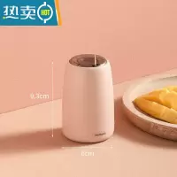 敬平牙签筒牙签盒家用个性创意自动弹出按压式商用轻奢时尚牙签罐 牙签筒粉色(快速出签)