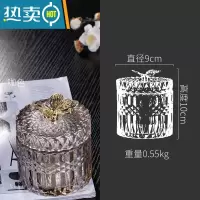 敬平家用玻璃牙签筒牙线收纳盒装饰盒棉签筒创意蝴蝶客厅摆件高颜值大 咖色小号蝴蝶牙签筒
