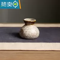 敬平日式复古陶瓷牙签盒创意家用个性罐牙签筒轻奢酒店专用餐厅 祥瑞布袋牙签筒