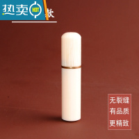 敬平檀木牙签筒随身便携式创意牙签收纳盒木质迷你旅行家用牙签收纳罐 高端白牛角牙签筒(送牙签)