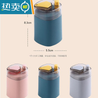 敬平牙签盒按压式牙签筒创意自动弹出北欧ins餐厅个性家用牙签罐 蓝+灰(2个装)+2袋牙签