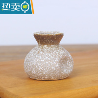 敬平简约釉下彩陶瓷牙签筒家庭餐厅火锅干冰小瓶子收纳盒饭店日式盅 祥瑞布袋牙签筒