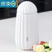 敬平plazotta 家用仙人球创意牙签盒按压式自动牙签筒装牙签罐 白色