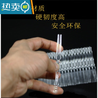 敬平透明竹节水果两节叉蛋糕叉 水果针塑料水果签 足数10.5cm 透明3000,38包。80支