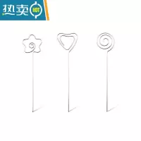 敬平网红不锈钢水果叉套装ins创意小奢华水果签果插家用可爱叉子金色 水果签银色三支加一支