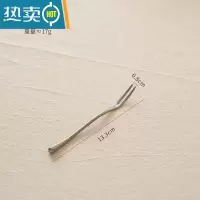敬平水果叉304不锈钢叉子餐具西餐甜品果叉单个刀叉ins水果餐叉意面尖 小果叉牙签