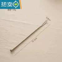 敬平水果叉304不锈钢叉子餐具西餐甜品果叉单个刀叉ins水果餐叉意面尖 长果叉牙签