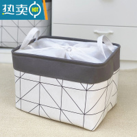 敬平特大号衣服收纳箱家用加厚布艺衣物橱柜整理筐被子搬家行李收纳袋