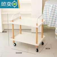 敬平小推车置物架ins可移动零食卧室床头宿舍空间利用器收纳架子