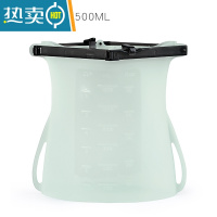 敬平密封袋硅胶保鲜袋家用自封袋冰箱冷冻用蔬菜新鲜分装带封口 [保鲜+密封+防漏]半透青绿色1500ML 1