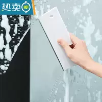 敬平刮水器洗手台刮玻璃卫生间墙面清洗刮板台面清洁刷擦镜子器家用 硅胶白色大号刮板擦玻璃器