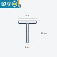敬平多功能四合一玻璃刮水器干湿两用硅胶海绵纱窗清洁刷双面擦伸缩杆 蓝色2个擦玻璃器