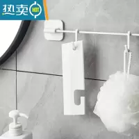 敬平硅胶刮水板浴室擦玻璃器家用硅胶刮水器清洁工具卫生间清洗窗户 硅胶白色大号刮水器