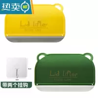 敬平刮水器擦玻璃清洁刷卫生间洗手台面迷你可悬挂镜子除雾器刮水板 特惠两个装:墨绿色+黄色(带2个挂钩)擦玻璃器