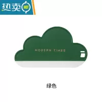 敬平刮水器迷你卫生间洗手台面擦玻璃清洁刷可悬挂镜子除雾器刮水板 绿色擦玻璃器