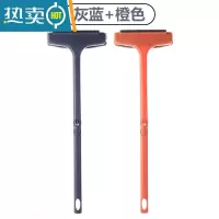 敬平免拆洗纱窗清洗器擦玻璃擦窗户网清洁工具家用高楼刮水器双面刷 灰蓝+橙色擦玻璃器
