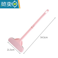 敬平洗纱窗刷免拆洗家用擦玻璃刮擦窗器窗户刷清洁工具擦纱窗清洁刷子 北欧粉大号[1个装]擦玻璃器