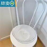 敬平*漂亮的小姨妈*透明手提水桶洗衣桶宿舍储水用洗澡家用桶塑料桶大 透明脸盆