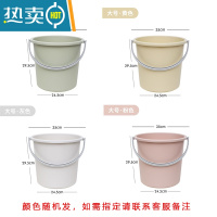 敬平塑料水桶家用装水大容量宿舍洗澡桶圆形加厚大号小号手提桶 大号桶-35L 单桶