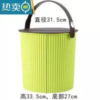 敬平水桶凳塑料可坐家用钓鱼桶手提洗澡桶幼儿园收纳桶带盖加厚大号 果绿配啡加大号20L(加厚1250克)