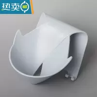 敬平肥皂置物架免打孔创意肥皂盒浴室置物架卫生间壁挂北欧沥水非 沥水架A款-蓝色-2个