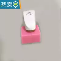 敬平创意磁铁吸皂器浴室香皂盒卫生间壁挂式置物沥水肥皂架免打孔 白色 白色(小象)
