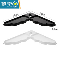 敬平浴室旋转置物架多功能家用收纳架免打孔双层香皂盒壁挂式肥皂架 天使款混色2个装