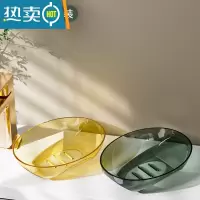 敬平肥皂盒香皂盒家用沥水轻奢卫生间浴室创意皂碟免打孔加大号皂架子 [2个组合装]搭配组合更优惠