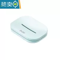 敬平欧式皂托香皂盒肥皂手工皂盒个性创意沥水卫生间可爱肥皂盒 绿色