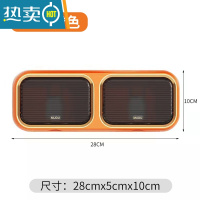 敬平肥皂盒壁挂式沥水卫生间网红款免打孔家用带盖双层放香皂盒置物架 双格(橙色)